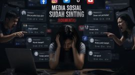 Ilustrasi media sudha sinting (dibikin oleh ai - rentak.id)