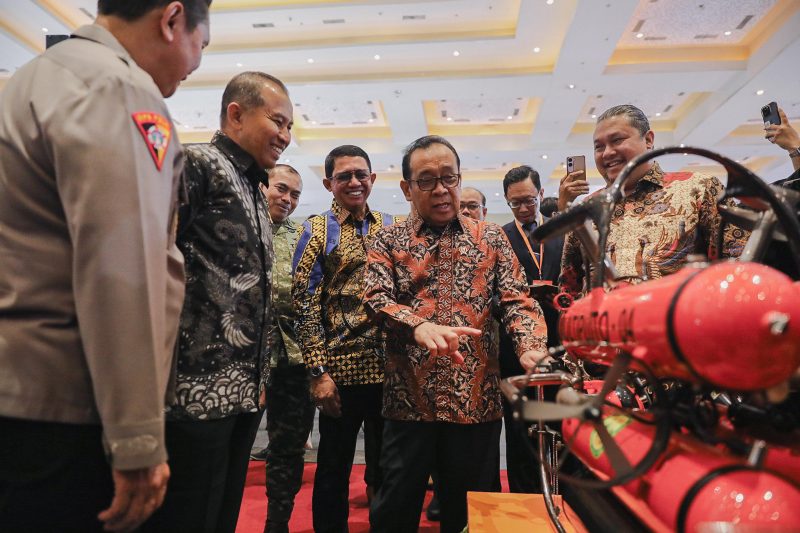 Menko PMK Pratikno saat membuka Emergency Disaster Reduction & Rescue (foto. pmk)
