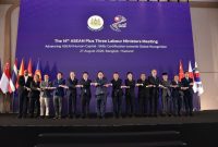 Pertemuan Menteri-Menteri Ketenagakerjaan ASEAN Plus Three ke-14 (foto. kemnaker)