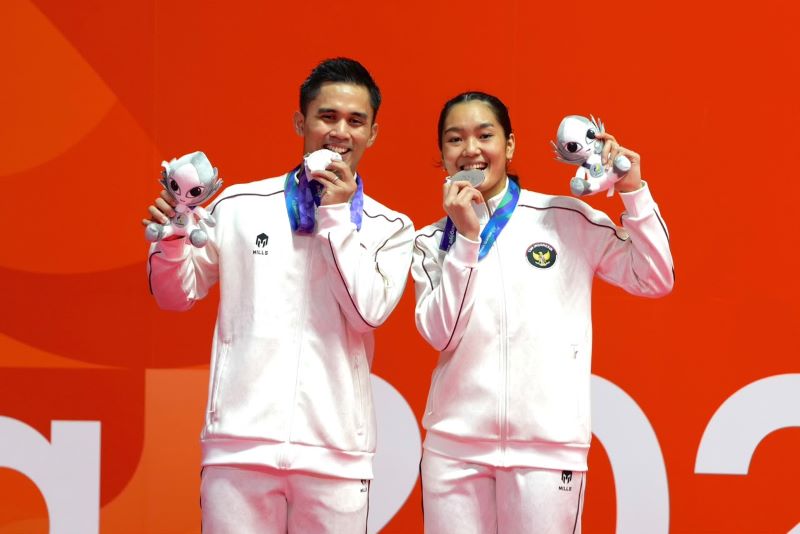 Amri Syahnawi-Nita Violina Marwah (foto. kemenpora)