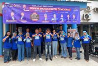 DPC Partai Demokrat Kota Bekasi gelar donor darah (foto. ist)