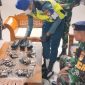 TNI AL amankan sebanyak 240 cartridge vape merek Bomb (foto. dispenal)
