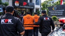 Ilustrasi KPK OTT BPN Bogor (ilustrasi dibikin ai -rentak.id)
