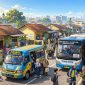 Ilustrasi kawasan perumahan memiliki jaringfan trasnportasi yang memadai (dibikin ai - rentak.id)