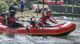 Kejurnas  Arung Jeram 2026 di Sungai Ayung, Badung (foto. ist))