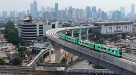 LRT Jakarta jalur Kelapa Gading–Manggarai (foto. setneg)