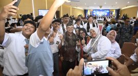 Mendikdasmen) Abdul Mu’ti meresmikan Gedung Galeri Kejuruan di Balai Besar Pengembangan Penjaminan Mutu Pendidikan Vokasi Bidang Mesin dan Teknik Industri (BBPPMPV BMTI), Cimahi. (foto. kemendikdasmen)