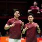 Pasangan ganda putra Leo Rolly Carnando-Daniel Marthin (foto. kemenpora)
