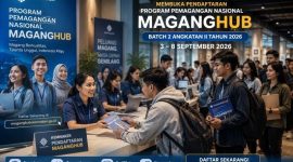 Susana pendaftaran Program Pemagangan Nasional atau MagangHub Batch 2 Angkatan II Tahun 2026 (ilustrasi dibikin ai-rentak.id)