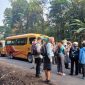 Wisatawan manca negara nikmati bus Damri di Papua (foto. damri)
