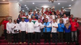 Yassierli menerima audiensi Koalisi Besar Perjuangan Buruh Indonesia (foto kemnaker)