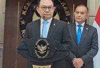 Menko Polkam Dudung Abdurachman (foto. lazir)