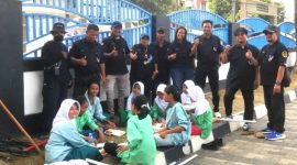 234 SC Pimpinan Cabang (PC) Mustika Jaya melalui aksi sosial Jumat Berkah (foto. ist)
