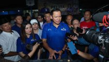AHY meresmikan program tersebut di Lapangan Voli Petukangan Utara (foto. ist)