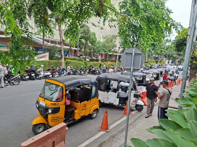 Angkutan kenderaam roda tiga (foto. ist)