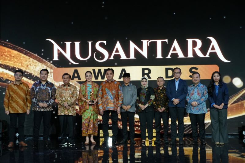 Anugerah Transformasi Pendidikan Inklusif dan Berkelanjutan dalam ajang Nusantara Awards 2026 (foto. kemendikdasmen)