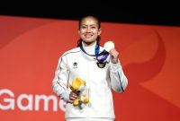 Atlet panjat tebing putri Desak Made Rita Kusuma Dewi (foto. kemenpora)