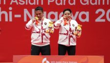Atlet raih medali di Aian Para Games (foto. kemenpora)