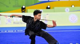 Atlet wushu taolu junior Indonesia, Asael Christo Jacob Rundonuwu (foto.ist)