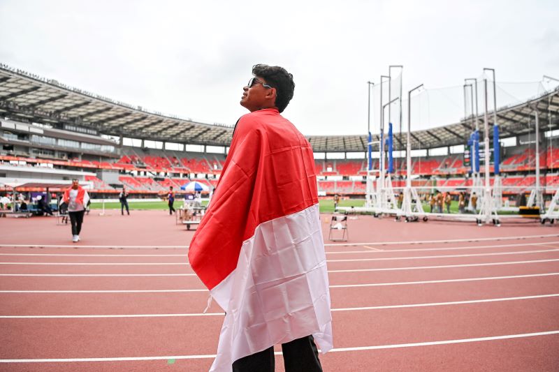 Atletik Kadek cabor Lempar Cakram (foto. kemenpora)