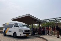 Damri jurusan Bandara Soetta-Tanjung Lesung (foto. damri)