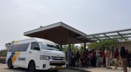 Damri jurusan Bandara Soetta-Tanjung Lesung (foto. damri)