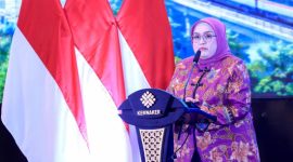 Direktur Jenderal Pembinaan Hubungan Industrial dan Jaminan Sosial Tenaga Kerja Kemnaker Indah Anggoro Putri (foto. kemnaker)