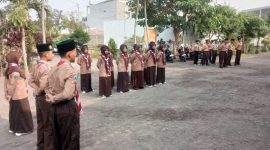 Gerakan Pramuka MA Khomsani Nur Klanting (foto. atz)