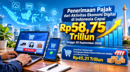 Ilustrasi pajak (dibikin oleh ai - rentak.id)