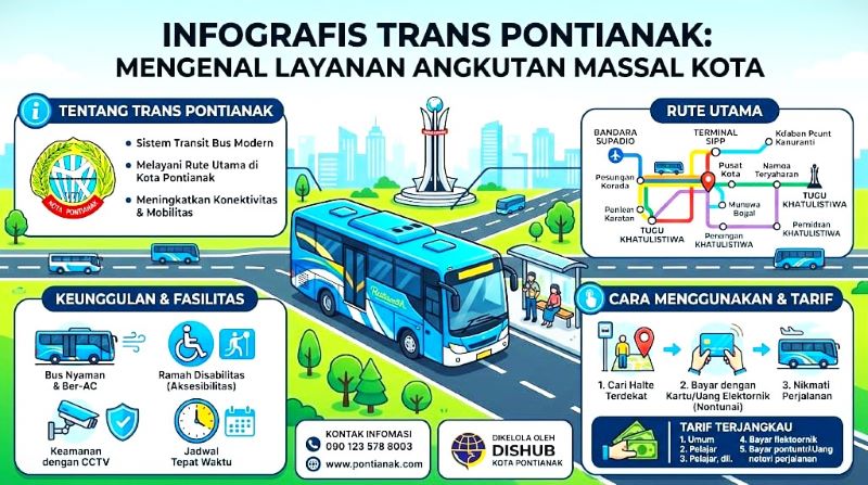 Infogramis trans Pontianak (ilustrasi ist)