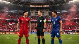 Laga Final FIFA ASEAN Cup 2026 (ilustarsi dibikin ai - rentak.id)