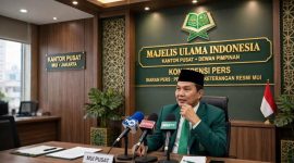 KH. Masyhuril Khamis di MUI (dok. rentak.id ilustrasi dibikin ai)