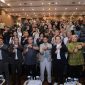 Menaker Yassierli saat jadi keynote speech pada Grand Final Pitch dan Prototype Showcase-Demo GenoHack 2026 di Institut Teknologi Bandung (ITB), Bandung. (foto. kemnaker)