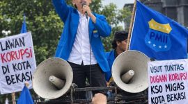 Pengurus Cabang Pergerakan Mahasiswa Islam Indonesia (PC PMII) Kota Bekasi. (foto.ist)