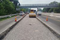 Pekerjaan Ruas Tol Jagorawi (foto. jasa marga)
