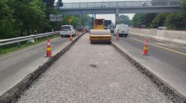 Pekerjaan Ruas Tol Jagorawi (foto. jasa marga)