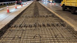 Perbaikian jalan Tol Padaleunyi (foto. jasa marga)