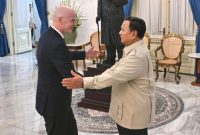Presiden FIFA Gianni Infantino bertemu Presiden RI Prabowo Subianto (foto. kemenpora)