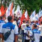 Ribuan buruh demo (foto.ist)