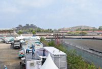 Sejumlah peralatan pendukung, seperti Uninterruptible Power Supply (UPS), genset, dan Unit Gardu Bergerak (UGB) telah disiapkan PLN di kawasan Sirkuit Mandalika. (foto. pln)