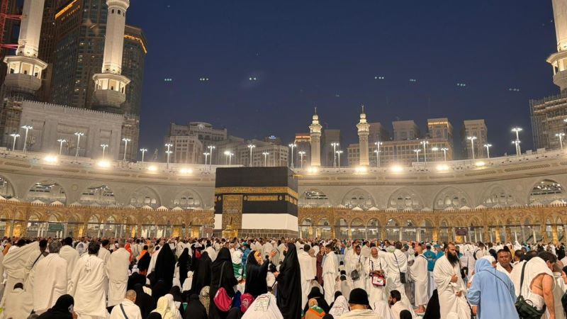 Suasana Susana ibadah haji di Makkah (foto. kemenag)