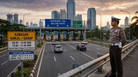 Susana Ganjil-Genap diJakarta(ilustrasi dibikin ai - rentak.id)