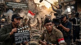 Susana syuting film produksi Kementerian Kebudayaan (ilustrasi dibikin ai - rentak.id)