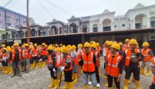 Tenaga kerja konstruksi yang dibina (foto. pu)