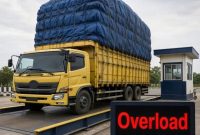 Truk yang over load (foto. ist)