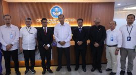 Wamendiktisaintek Fauzan dengan Wakil Perdana Menteri (Waperdam) Timor-Leste, Mariano Assanami Sabino Lopes (foto. kemendiksaintek)