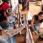 Workshop membatik tulis dan cap yang digelar Dewan Kesenian dan Kebudayaan Kota Bekasi (DK3B) bersama Komunitas Batik Bekasi (Kombas) (foto. ist)