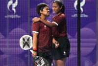 ganda putri padel Indonesia, Fadona Kusumawati dan Fitriani Sabatini (foto. kemenpora)